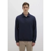 Mavi 10420 Polo Yaka 2 Dugmeli Uzun Kol Sweat - Lacivert