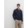 Mavi 10420 Polo Yaka 2 Dugmeli Uzun Kol Sweat - Lacivert