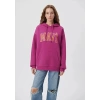 Mavi 1600361 Kapsonlu Kadın Sweat - Mor