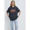 Mavi 1600843 0 Yaka Kadin Tshirt - Lacivert