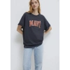 Mavi 1600843 0 Yaka Kadin Tshirt - Lacivert