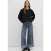 Mavi 1610198 0 Yaka Kadin Sweat - Siyah