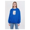 Mavi 1611560 0 Yaka Kadın Sweat - Saks