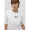 Mavi 1611594 0 Yaka Kadın Body - Beyaz