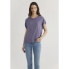Mavi 1611649 0 Yaka Kadın Body - Mor