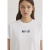 Mavi 1612241 0 Yaka Kadın Body - Beyaz