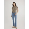 Mavi 1612693 0 Yaka Kadın Body - Kahverengi