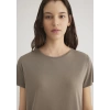 Mavi 1612693 0 Yaka Kadın Body - Kahverengi