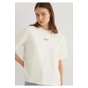 Mavi 1612829 0 Yaka Kadin Body - Krem