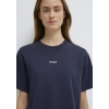Mavi 1612829 0 Yaka Kadin Tshirt - Lacivert