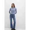Mavi 1613695 Komple Dugmeli Kadin Body - Indigo