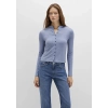 Mavi 1613695 Komple Dugmeli Kadin Body - Indigo