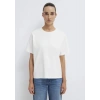 Mavi 1613820 0 Yaka Kadin Tshirt - Beyaz