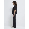 Mavi 1613820 0 Yaka Kadin Tshirt - Siyah