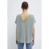 Mavi 167311 Genis Yaka Kadin Body - Acik Yesil