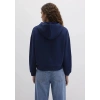 Mavi 168334 Kapsonlu Kadin Sweat - Lacivert
