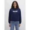 Mavi 168334 Kapsonlu Kadin Sweat - Lacivert