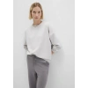 Mavi 168837 0 Yaka Kadin Sweat - Gri