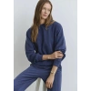 Mavi 168837 0 Yaka Kadin Sweat - Lacivert