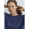 Mavi 168837 0 Yaka Kadin Sweat - Lacivert