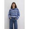 Mavi 1710639 0 Yaka Kadin Triko - Lacivert