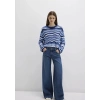 Mavi 1710639 0 Yaka Kadin Triko - Lacivert