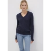 Mavi 1710720 V Yaka Kadin Triko - Lacivert