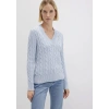 Mavi 1710720 V Yaka Kadin Triko - Mavi