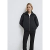 Mavi 1s10295 Fermuarli Kadin Sweat - Siyah
