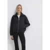 Mavi 1s10295 Fermuarli Kadin Sweat - Siyah