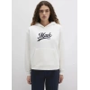 Mavi 1s10420 Kapsonlu Kadin Sweat - Beyaz