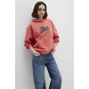 Mavi 1s10420 Kapsonlu Kadin Sweat - Kiremit