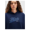 Mavi 1s10420 Kapsonlu Kadin Sweat - Lacivert