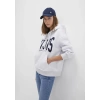 Mavi 1s10421 Kapsonlu Fermuarli Kadin Sweat - Gri