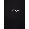 Mavi 1s10490 0 Yaka Kadin Sweat - Siyah