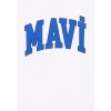 Mavi 6610030 0 Yaka Erkek Cocuk Tshirt - Beyaz