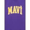 Mavi 6610030 0 Yaka Erkek Cocuk Tshirt - Mor