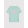 Mavi 7610109 0 Yaka Kiz Cocuk Tshirt - Yesil