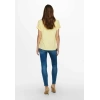 Only 15106662 Genis Yaka Kol Katlamali Kadin Body - Sari