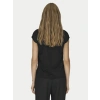 Only 15136069 V Yaka Kolsuz Kadin Body - Siyah