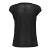 Only 15136069 V Yaka Kolsuz Kadin Body - Siyah