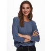 Only 15157920 Genis Yaka Kadın Body - Lacivert