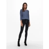 Only 15157920 Genis Yaka Kadın Body - Lacivert