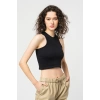 Only 15269779 Fitilli Kumas Kadın Body - Siyah