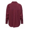 Only 15272523 Kadin Gomlek - Bordo