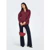 Only 15272523 Kadin Gomlek - Bordo