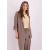 Only 15322274 Kadin Blazer Ceket - Sutlu Kahve