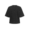 Only 15353293 Kisa Kol Kadin Sweat - Siyah