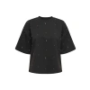 Only 15353293 Kisa Kol Kadin Sweat - Siyah