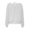 Only 15356097 Yaka Tas Isli Kadin Sweat - Gri